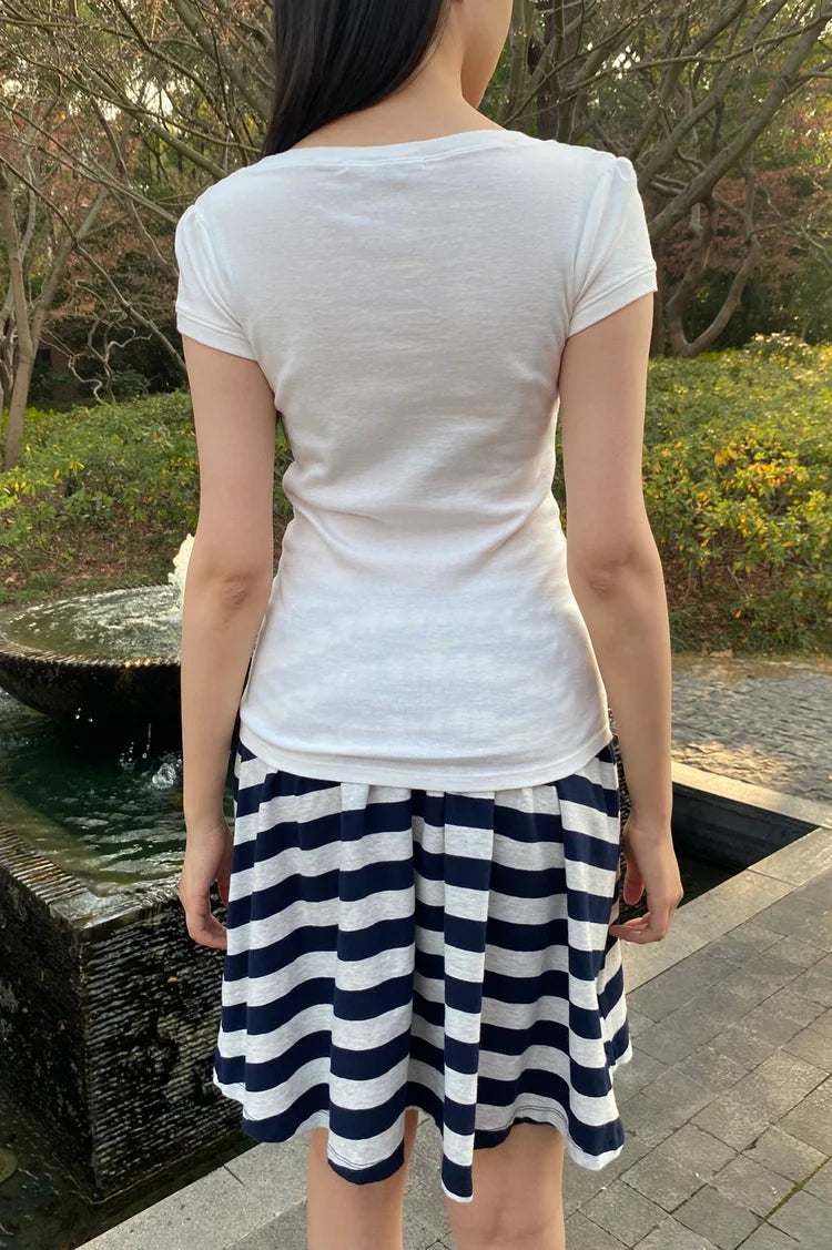 BRANDY Safiya Top  -WHITE