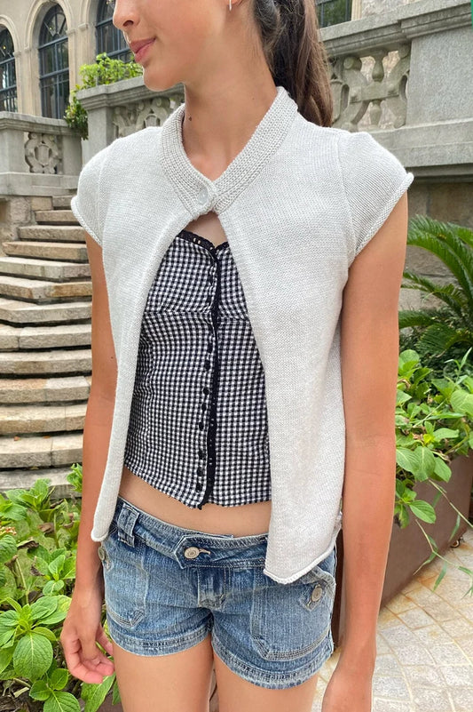 BRANDY MELVILLE Blair Top  -WHITE
