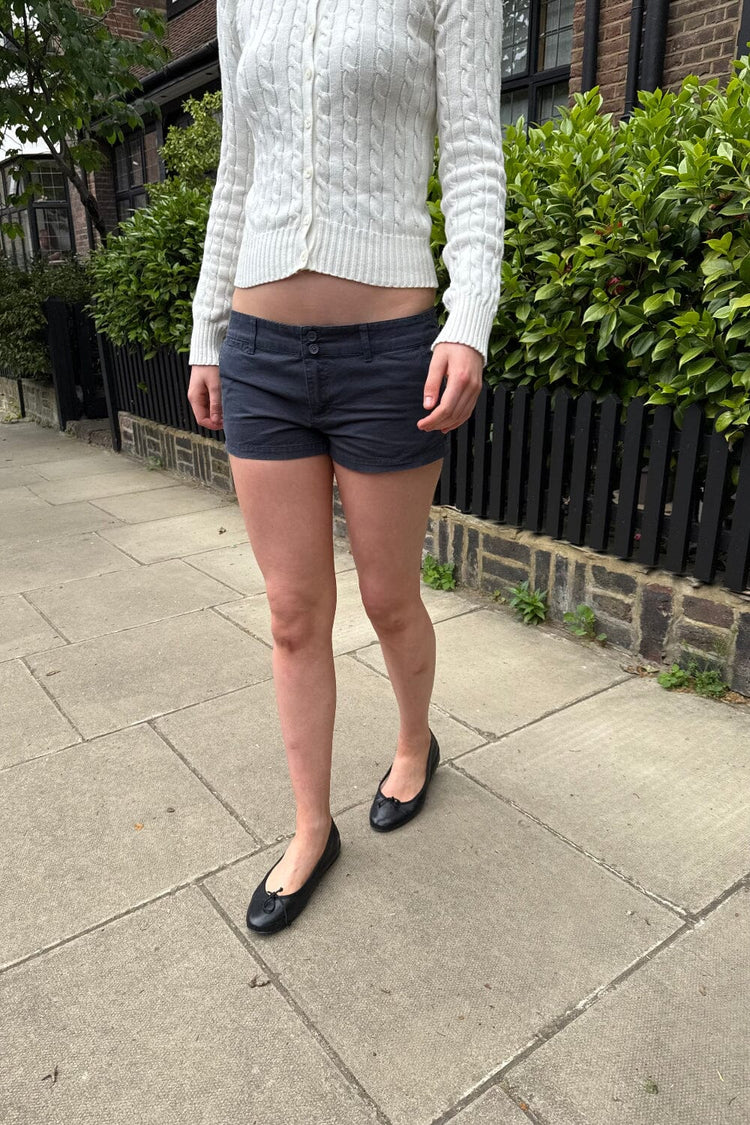 BRANDY NAVY CARGO SHORTS