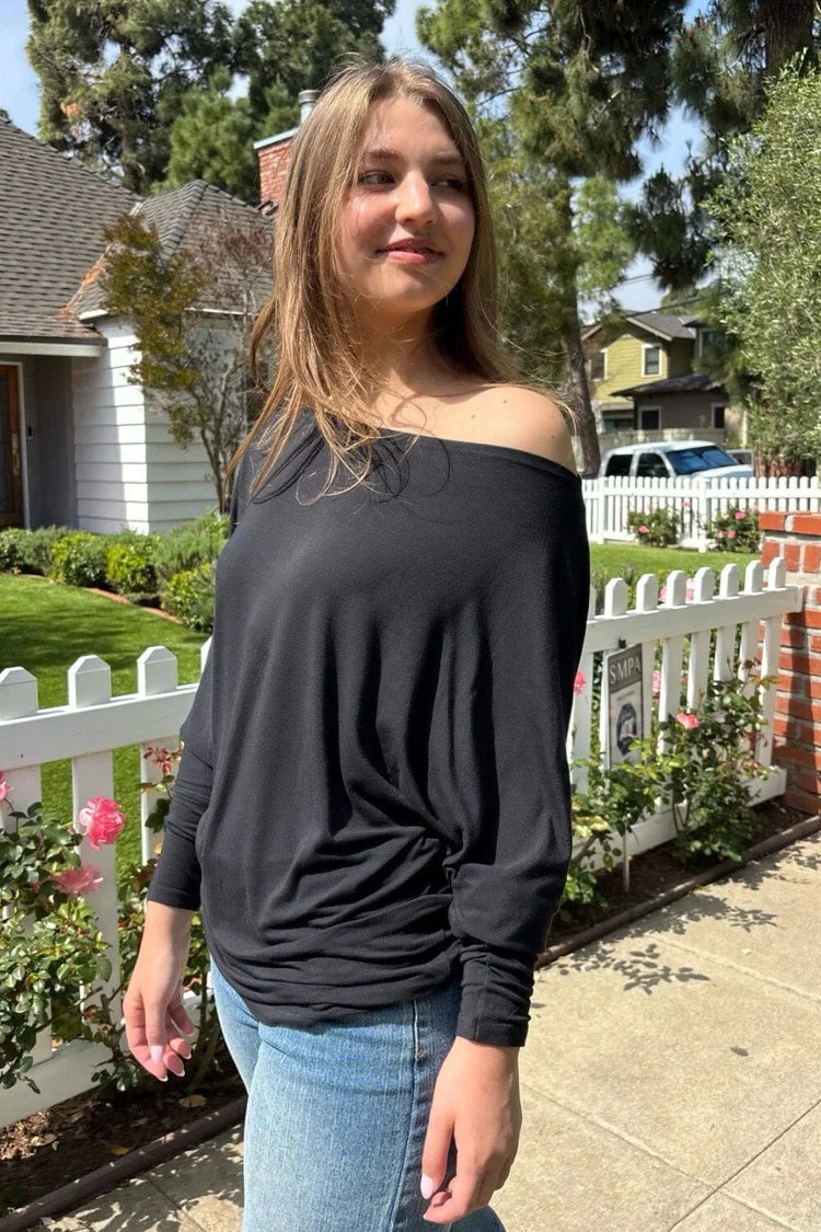 BRANDY Aina Top  -BLACK