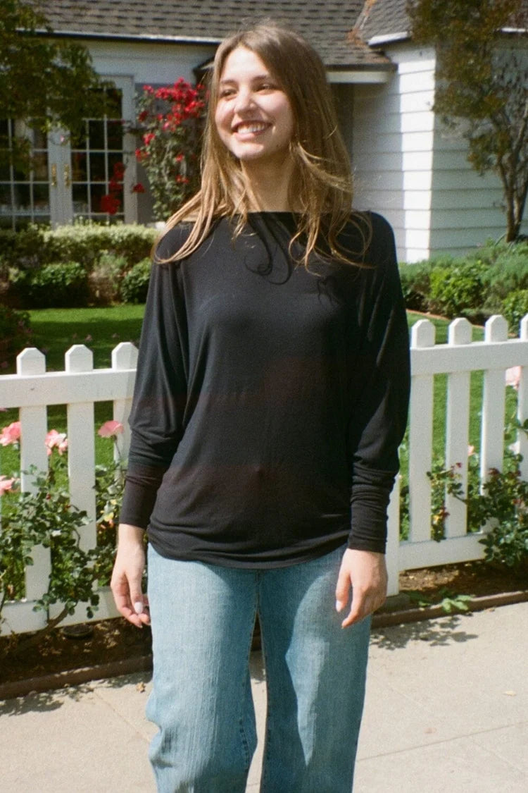 BRANDY Aina Top  -BLACK