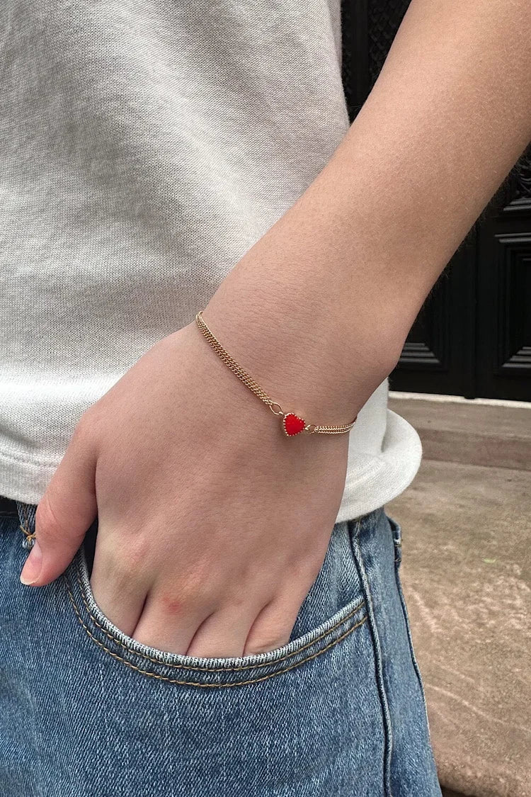 BRANDY Heart Bracelet