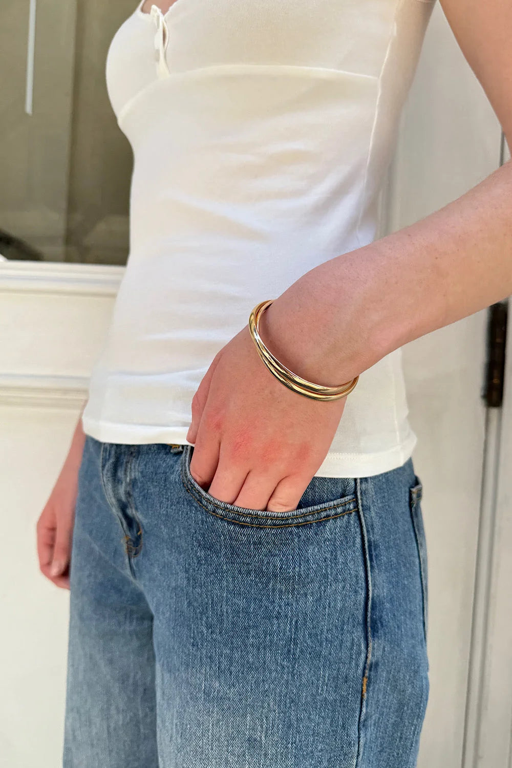 BRANDY DOUBLE INTERLACED BRACELET
