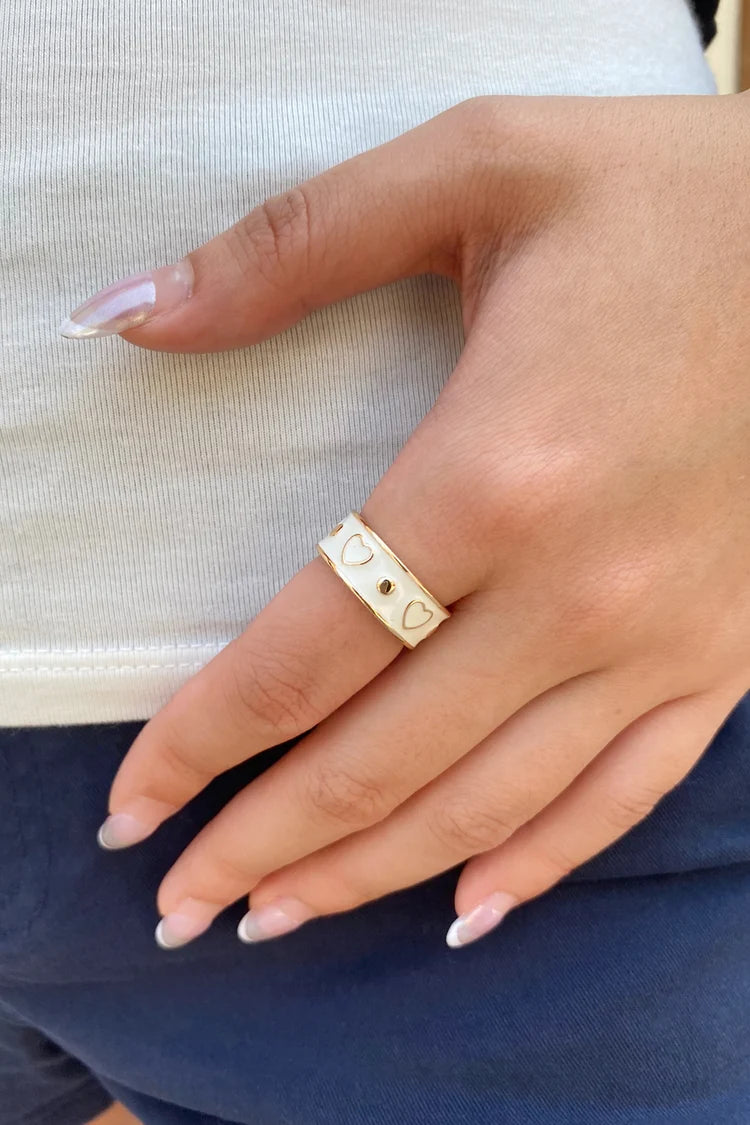 BRANDY Heart Ring