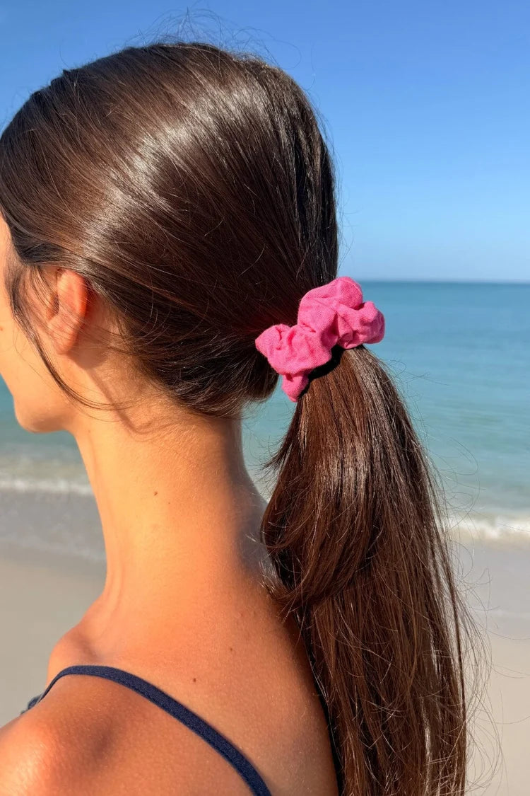 BRANDY BASIC SCRUNCHIE- PINK