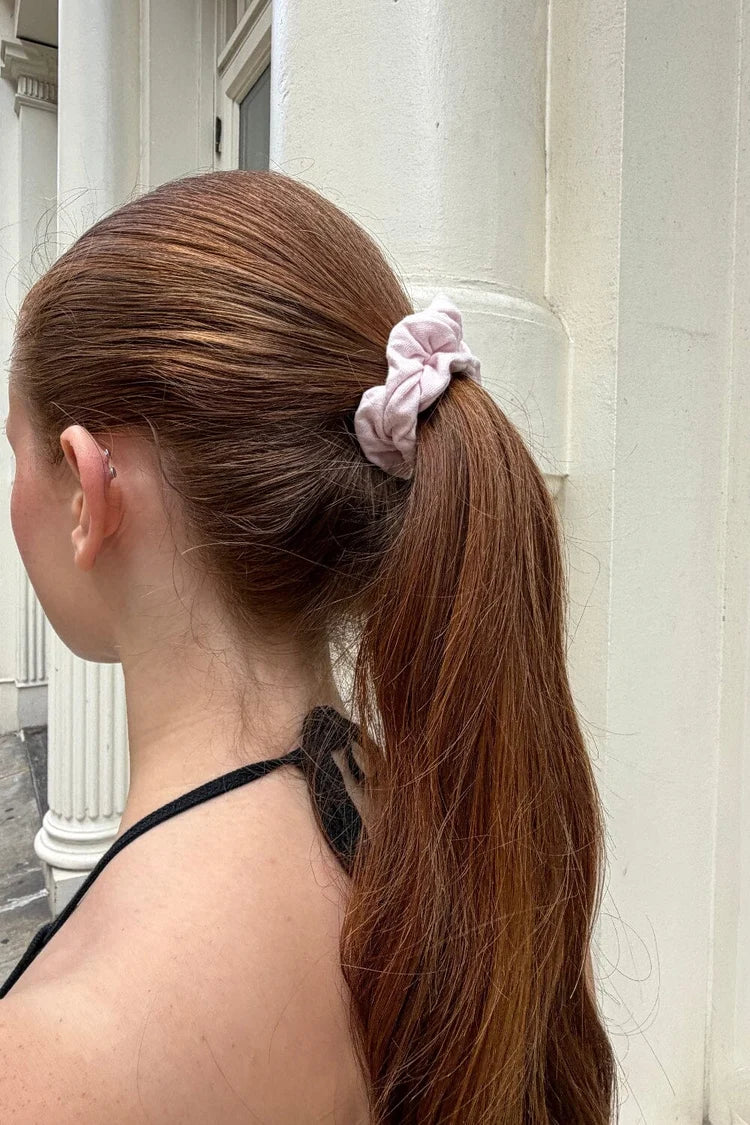 BRANDY PINK SCRUNCHIE