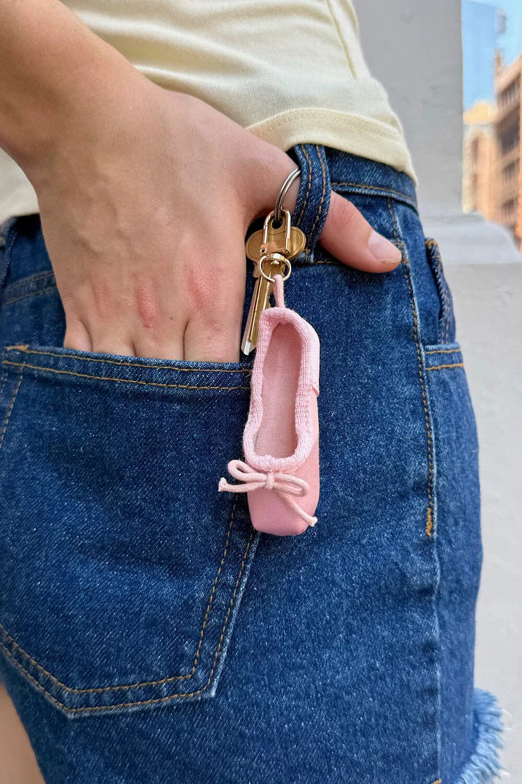 BRANDY Ballet Slipper Keychain