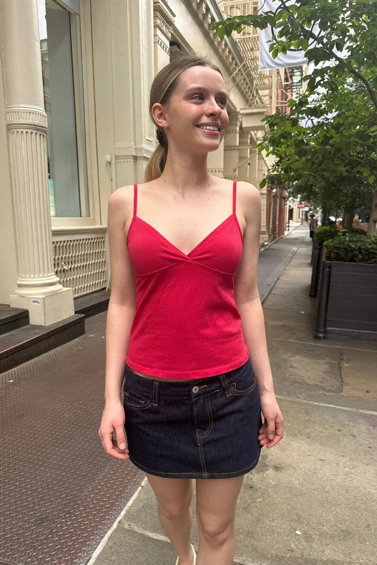 BRANDY Amara Tank - Hot Pink