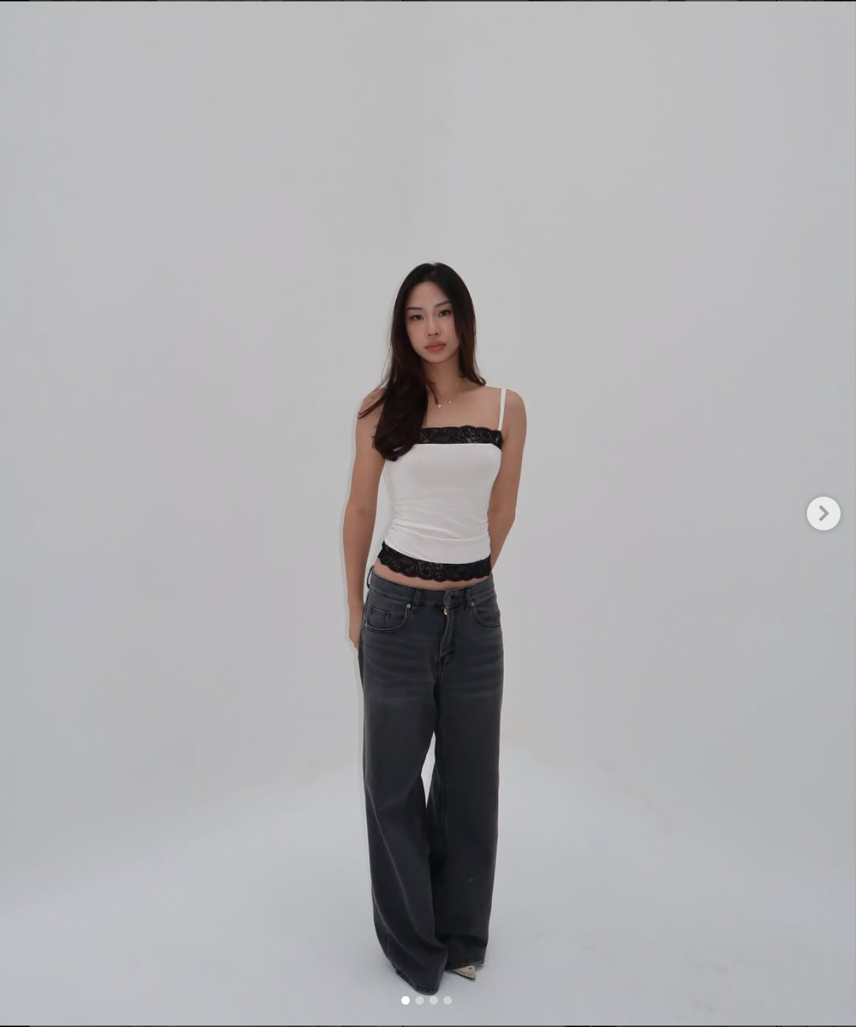 MAISON CHER Lover Sheer Tank