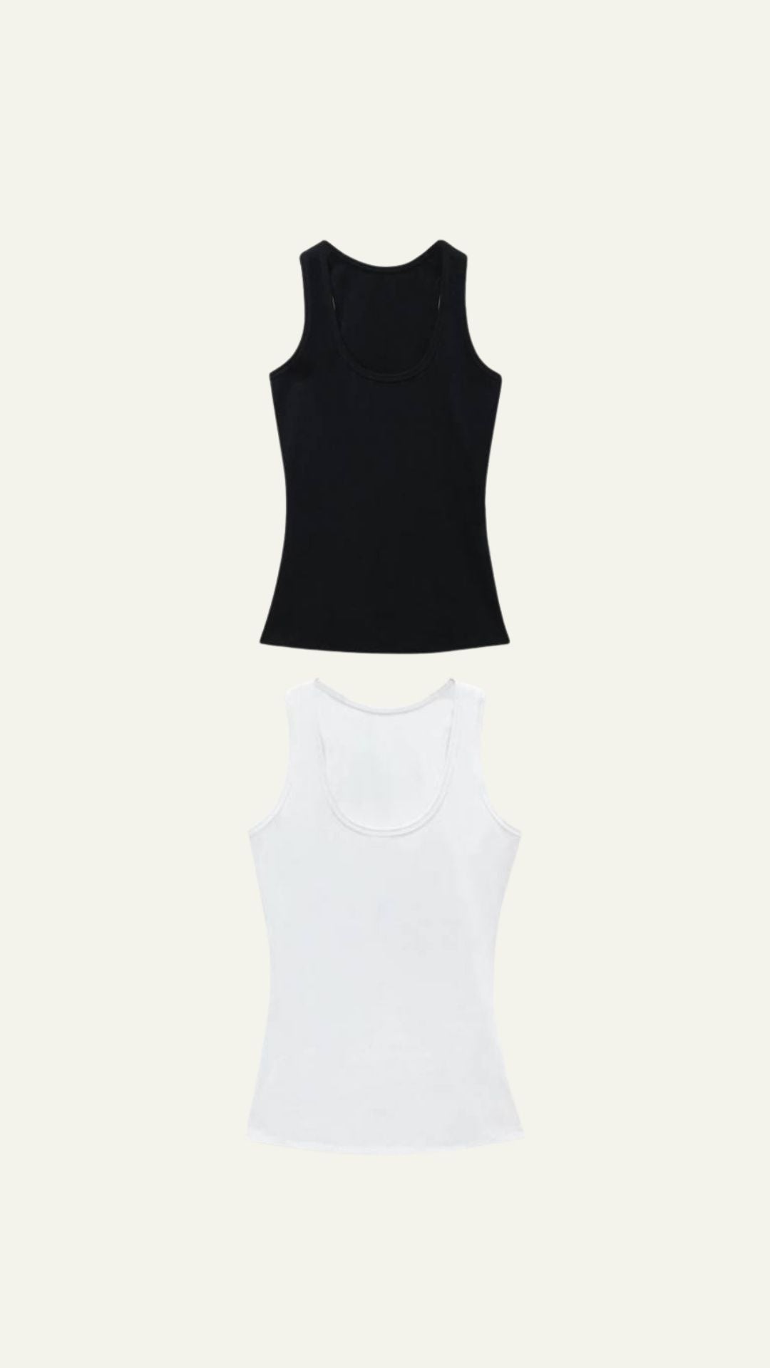 U-neck tank top