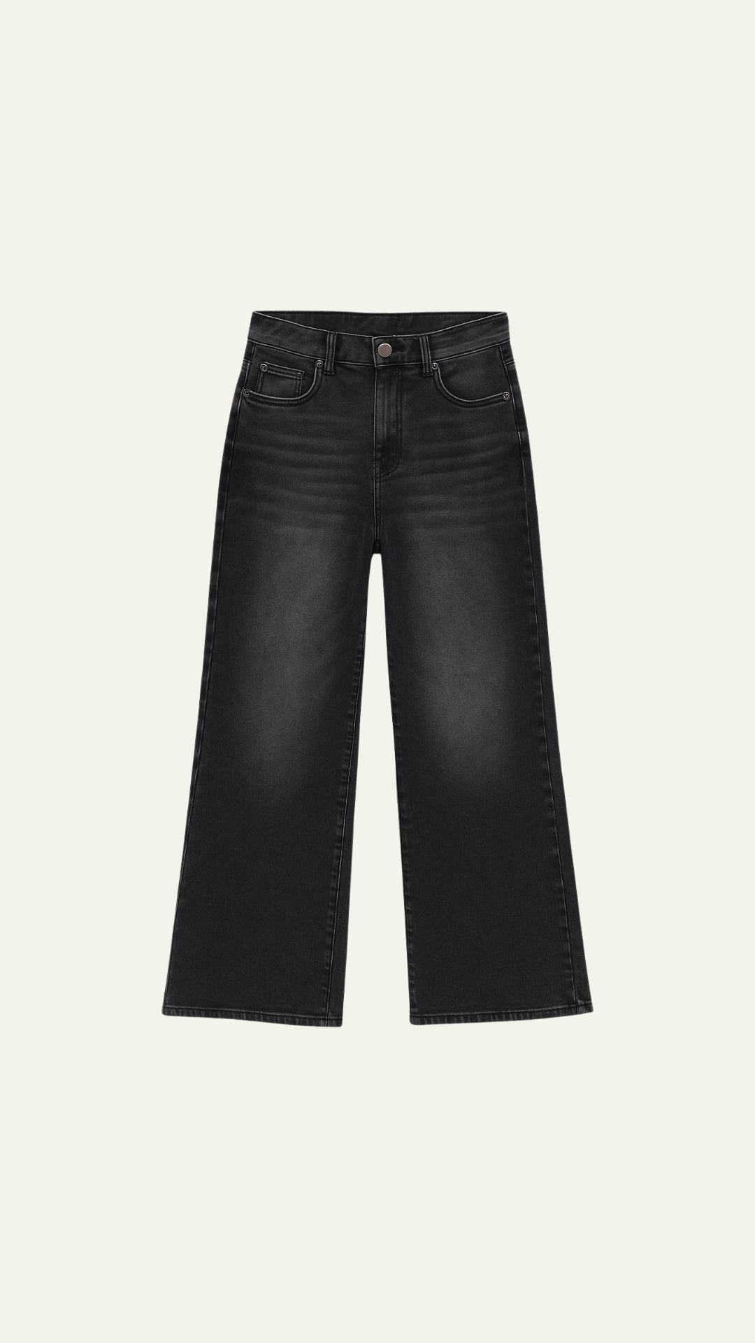 GRAY WASHED DENIM JEANS