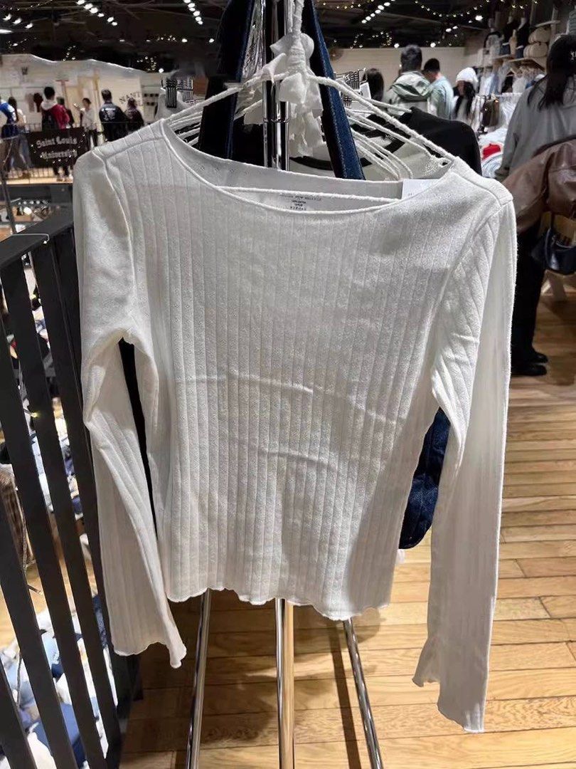 BRANDY McKenna Eyelet Top- WHITE