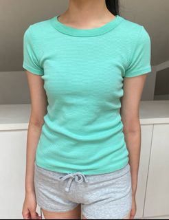 BRANDY Hailie Striped Top - Green