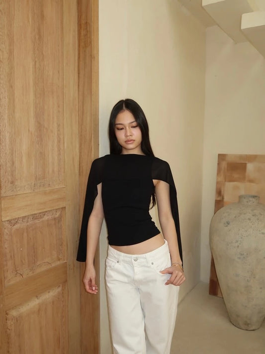 NUDETHELABEL PERLA TOP