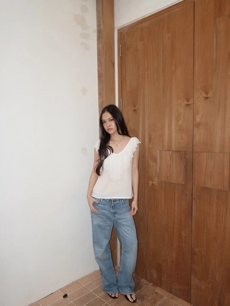 STUDIO RUE FRILL TOP