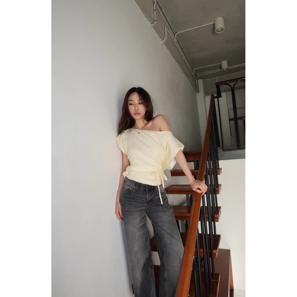 MAISON CHER Lyn Off Shoulder