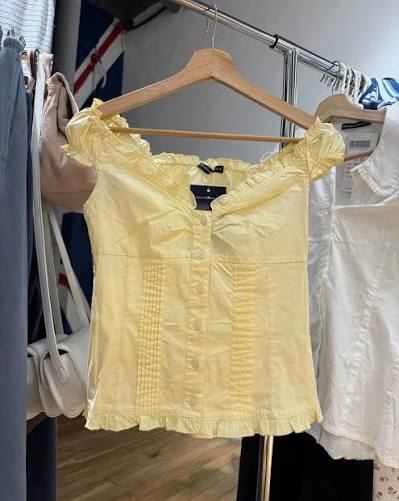 BRANDY Tianna Top- YELLOW
