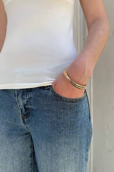 BRANDY DOUBLE INTERLACED BRACELET