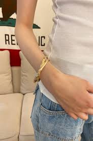 BRANDY DOUBLE INTERLACED BRACELET