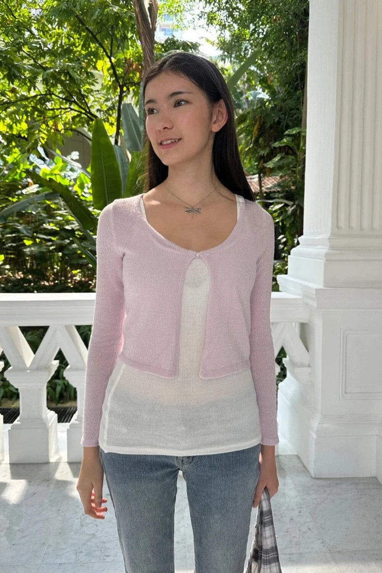 BRANDY Greta Top- PINK
