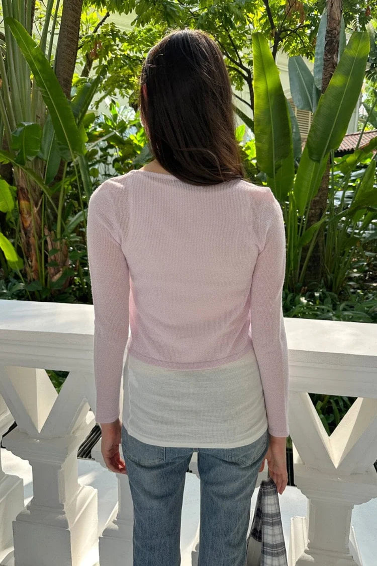 BRANDY Greta Top- PINK