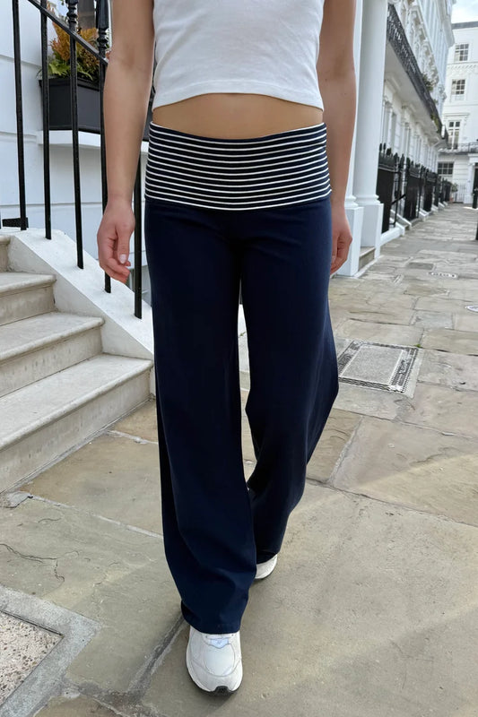 BRANDY Priscilla Pants  -BLACK STRIPES