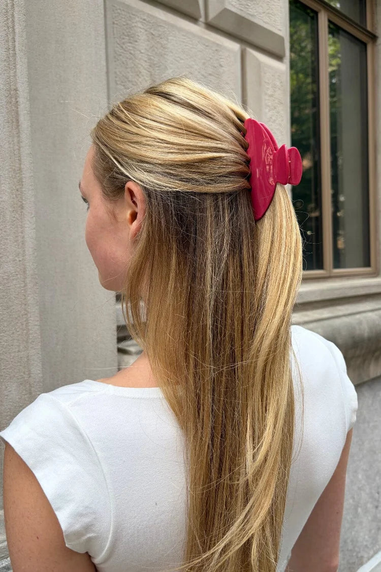 BRANDY Hair Claws -RED