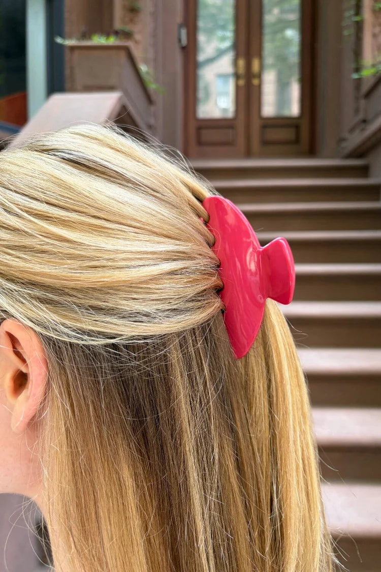 BRANDY Hair Claws -RED