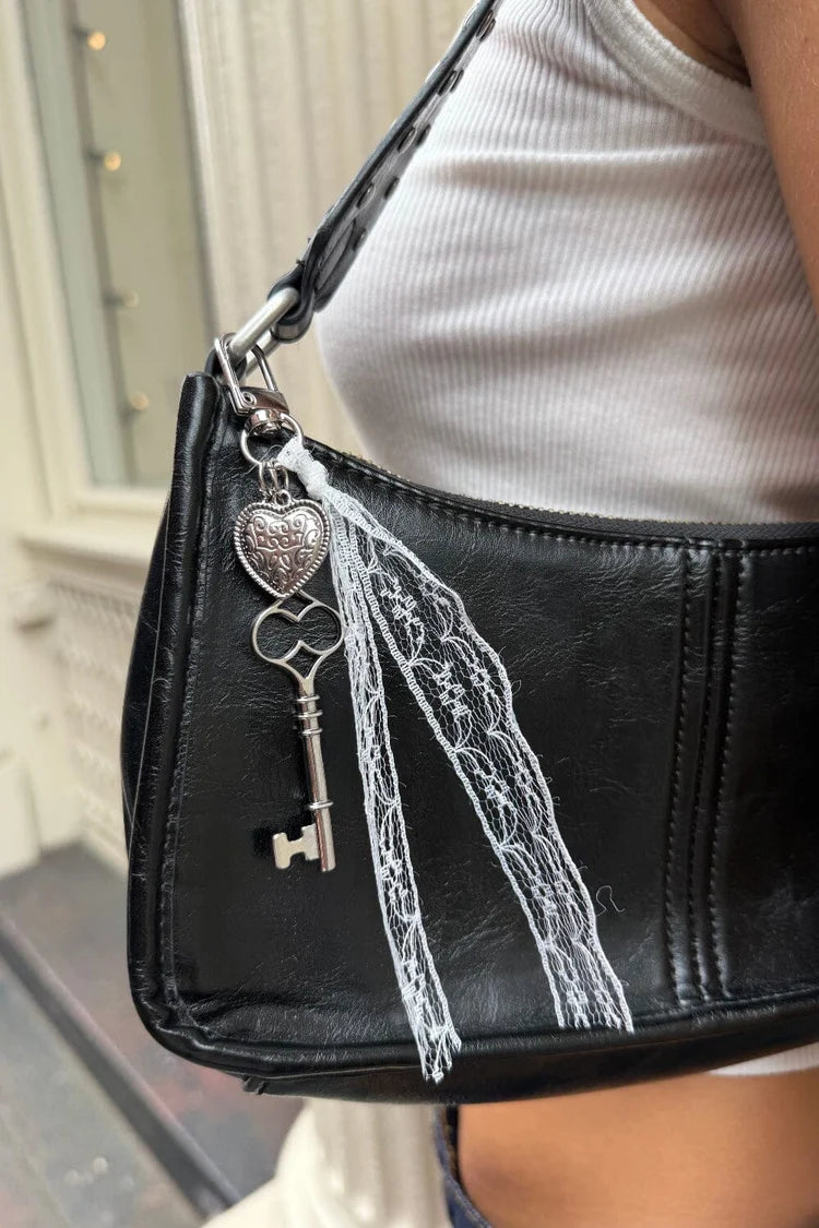 BRANDY Heart Keychain