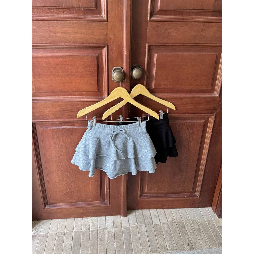 NUDETHELABEL FLARED SKORT